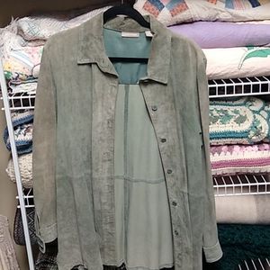 Nordstrom suede leather jacket
